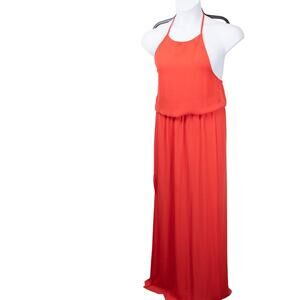 Show Me Your Mumu Red Halter Maxi Dress, XL
